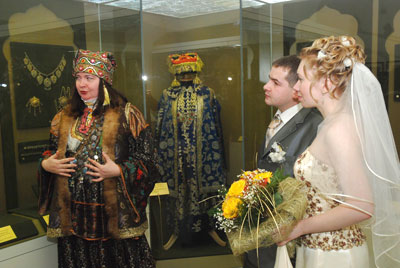 Свадьба в Казани - фотография в музее